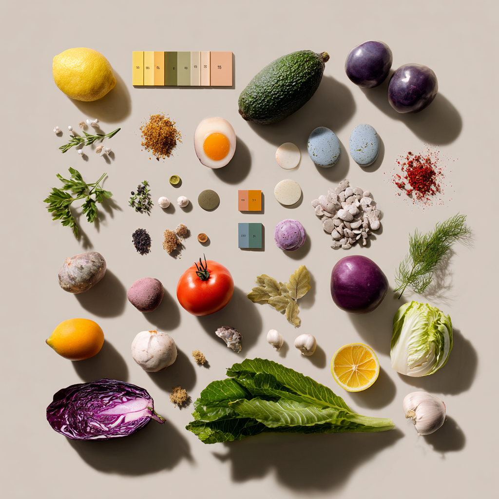 Здорова їжа - свіжі овочі та фрукти